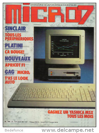 Micro 7 - Janvier 1985 - Informatik