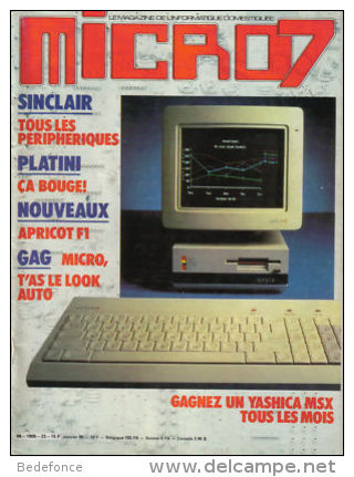 Micro 7 - Janvier 1985 - Informatica