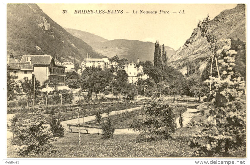 73/CPA - Brides Les Bains - Le Nouveau Parc - Brides Les Bains