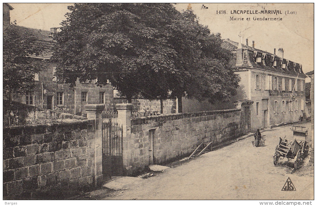 Lacapelle Marival Mairie Et Gendarmerie - Lacapelle Marival