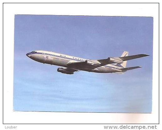 CPSM Dans Le Ciel De FRANCE BOEING 707B Intercontinental AIR FRANCE - 1946-....: Modern Era