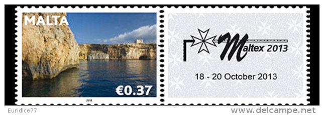 Malta 2013 - Maltex Exhibition 2013- (Se-Tenant) Mnh - Philatelic Exhibitions