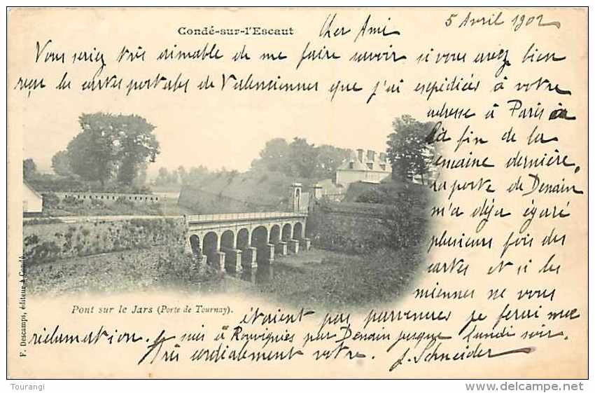 Oct13 272 : Condé-sur-l´Escaut  -  Pont Sur Le Jars  -  Porte De Tournay - Conde Sur Escaut