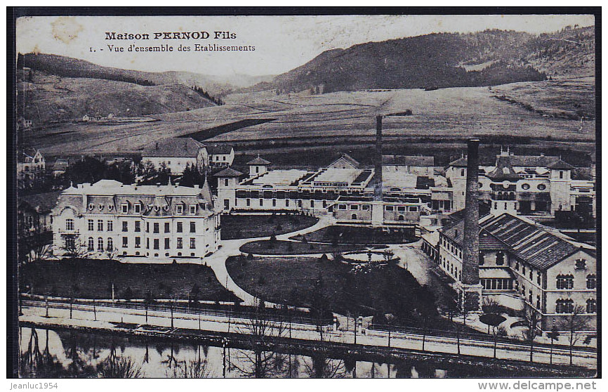 Lons Le Saunier  USINE PERNOD - Gendrey