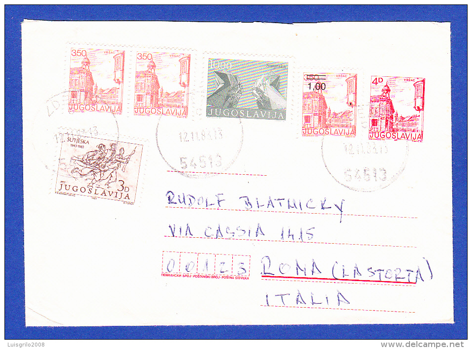 ENVELOPPE -- CACHET . ZDENCA 54513 - 12.11.83 - Postal Stationery