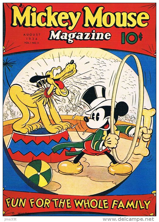 Mickey Mouse Magazine - August 1936 - Other & Unclassified