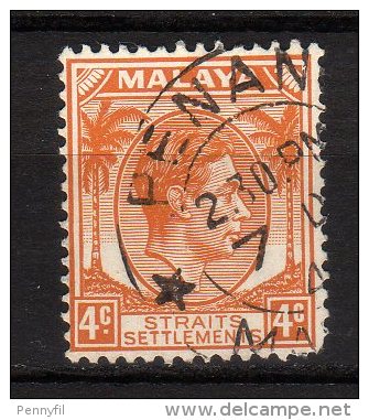 STRAITS SETTLEMENTS - 1937/41 YT 225 USED - Straits Settlements