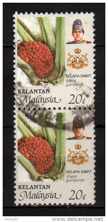KELANTAN - 1986 YT 127 X 2 USED - Kelantan