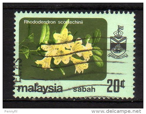 SABAH - 1984/85 YT 38D USED SENZA FILIGRANA - Sabah