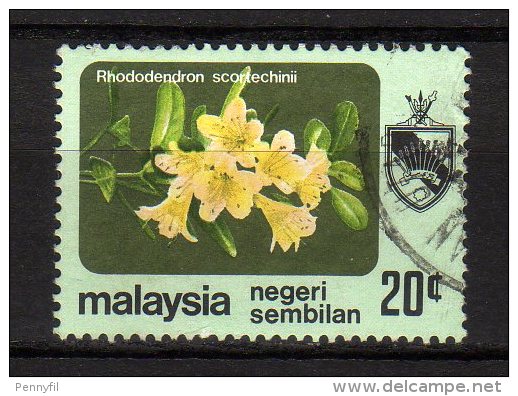 NEGERI SEMBILAN - 1984 YT 95 USED SENZA FILIGRANA - Negri Sembilan