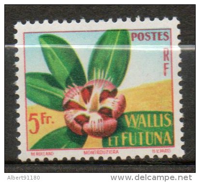 WALLLIS ET FUTUNA Fleur 5f Polychrome 1959 N°159 - Nuevos