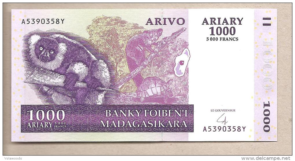 Madagascar - Banconota Non Circolata Da 1000 Ariary - 2004 - Madagascar