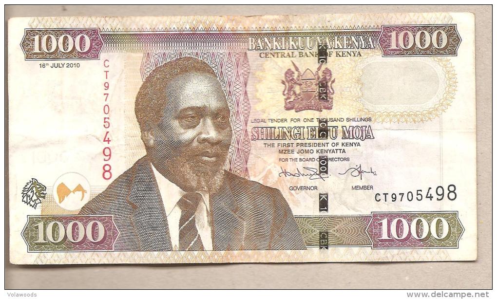 Kenya - Banconota Circolata Da 1000 Scellini P-51e - 2010 - Kenia