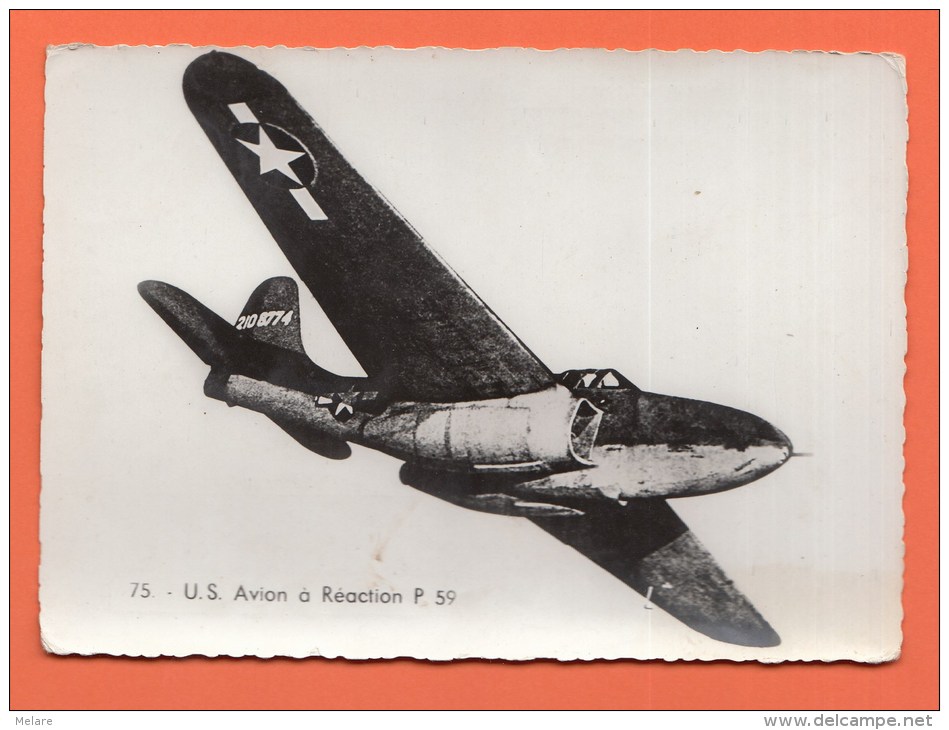 Aviation Avion 75 US Avion à Réaction P59 - 1939-1945: 2ème Guerre