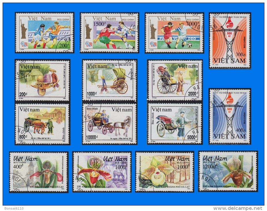 VN 1993-0001, Year Set, CTO/MNH (7 Scans) - Viêt-Nam