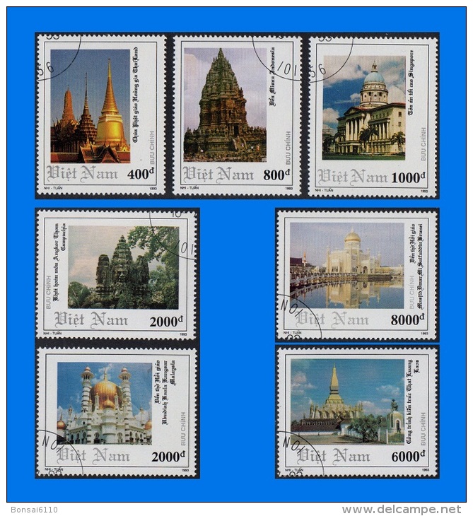 VN 1993-0001, Year Set, CTO/MNH (7 Scans) - Vietnam