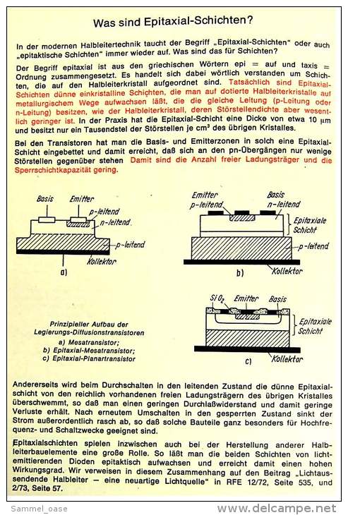 10 x Fach-Zeitschrift  , Der junge Radio Fernseh und Industrie Elektroniker  1970-1973