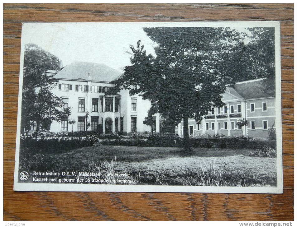 Retraitehuis O.L.V. Middelares MOERZEEKE - Kasteel Met Gebouw Der 36 Afzonderingskamers - Anno 19?? ( Zie Foto´s ) ! - Moerbeke-Waas