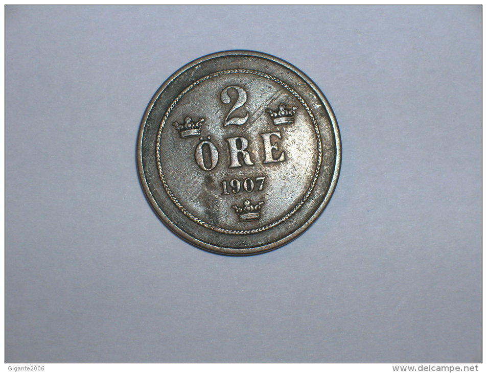 Suecia 2 Ore 1907 (5189) - Suecia