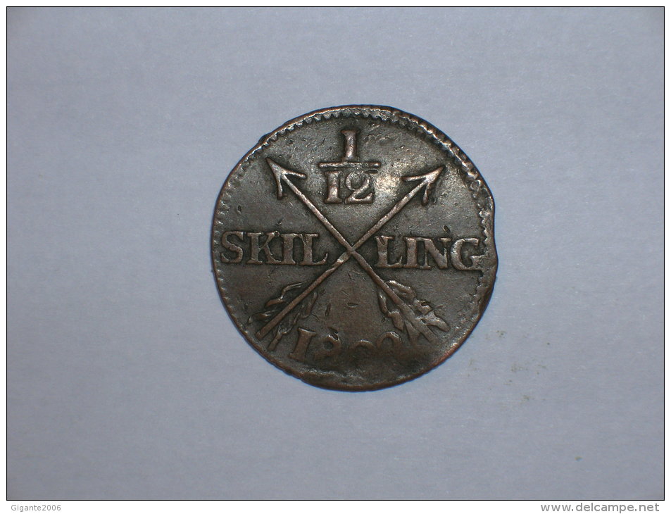 Suecia 1/12 Skilling (5205) - Suecia