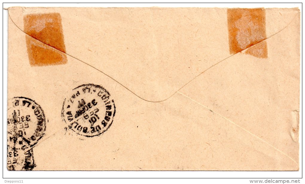 Bolivia 1909 . Postal Stationery Cover Circulated. Entier Postal Bolivie - Bolivia