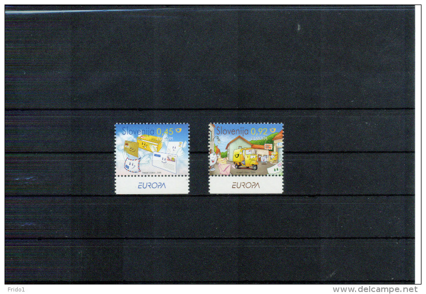 Slowenien / Slovenia  2008 Europa Cept  Satz / Set Postfrisch / MNH - 2008