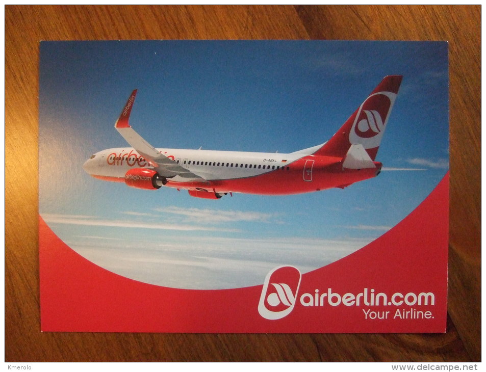 Airberlin.com Airlines Carte Postale - 1946-....: Moderne