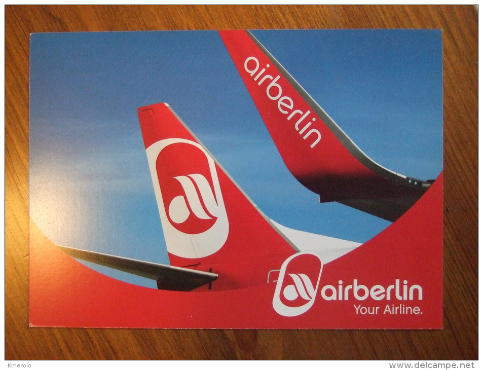 Airberlin.com Airlines Carte Postale - 1946-....: Moderne