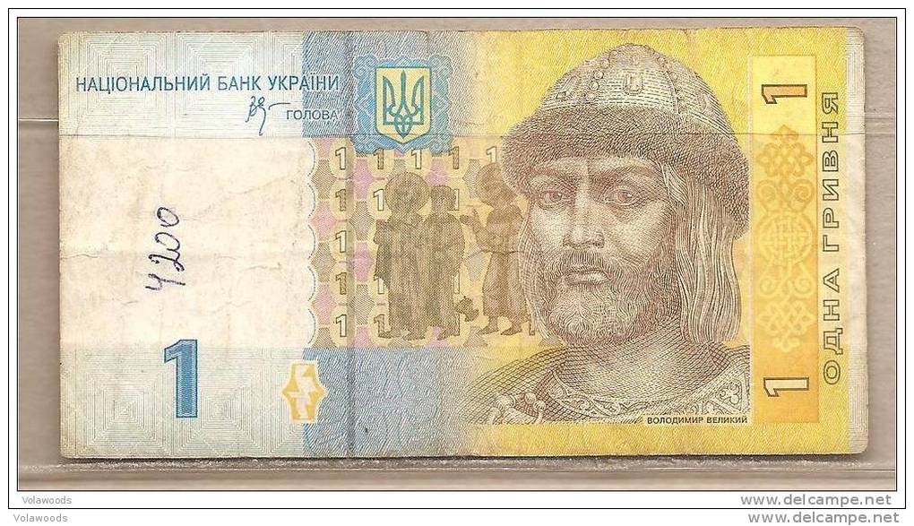 Ucraina - Banconota Circolata Da 1 Hryvnien P-116Aa - 2006 #19 - Ukraine