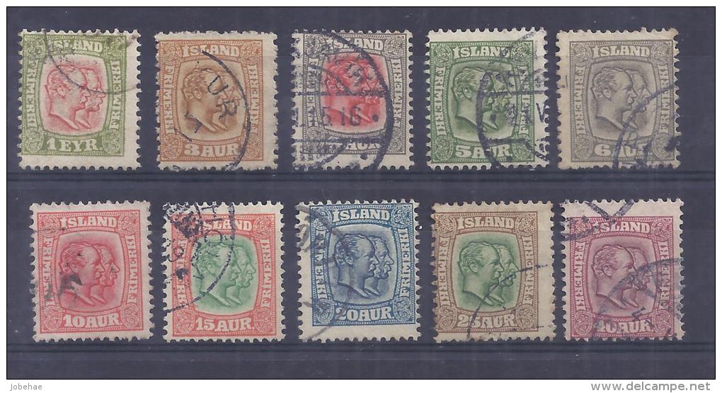 Island YT° 47-61 - Used Stamps