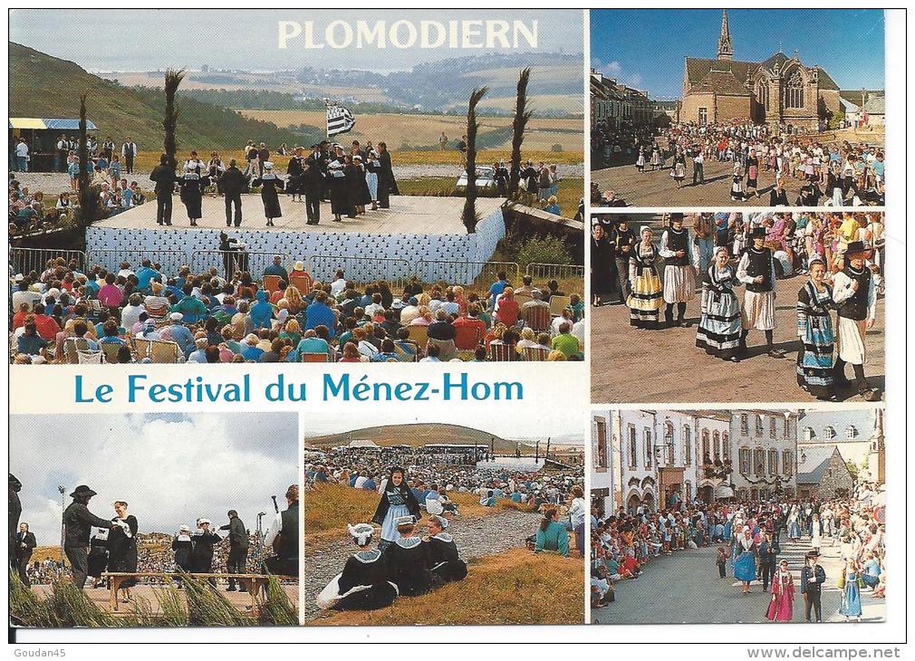 PLOMODIERN La Fète Folklorique Du Festival Du Ménez-Hom MULTIVUES - Plomodiern