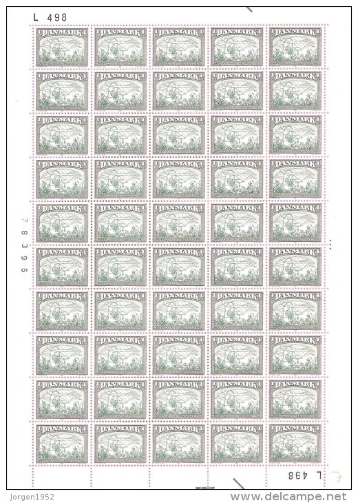 DENMARK # Mint Sheet L498 - Full Sheets & Multiples