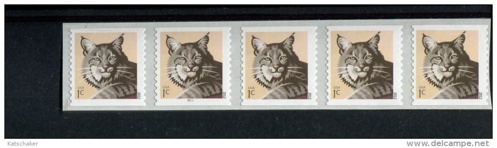 237406282 USA POSTFRIS MINT NEVER HINGED POSTFRISCH EINWANDFREI   SCOTT  4672 Bobcat Plaatnr P1111 - Nuovi