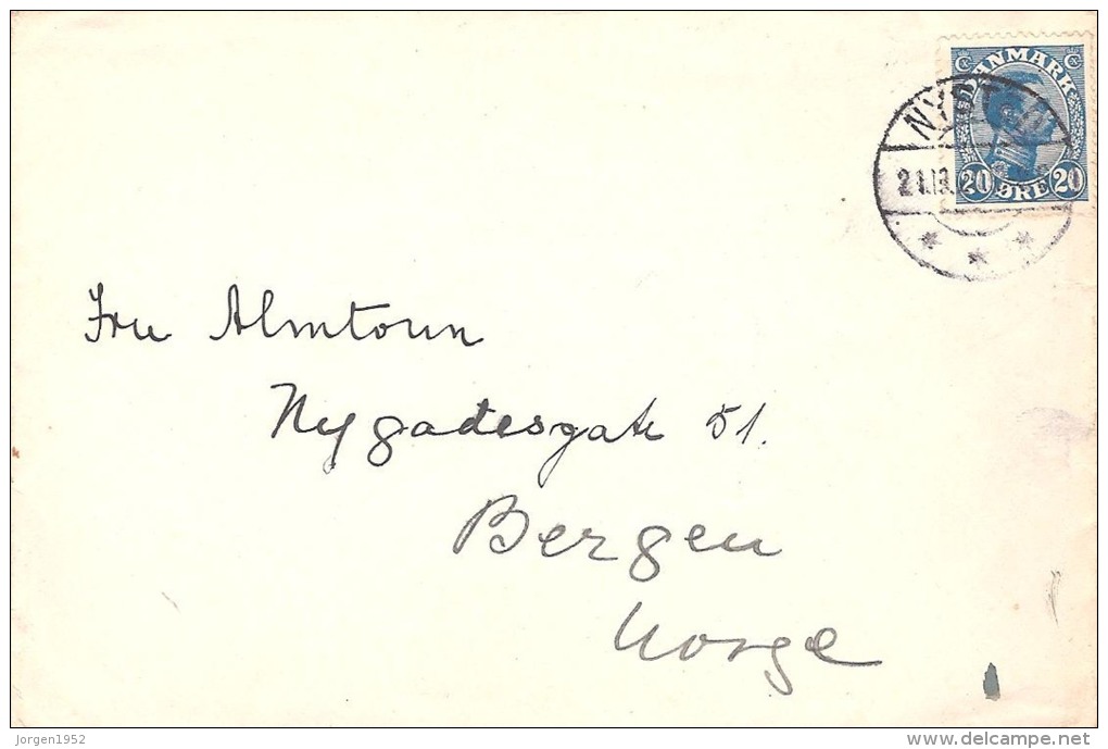 DENMARK # Letter  From The Year 1913 - Ganzsachen