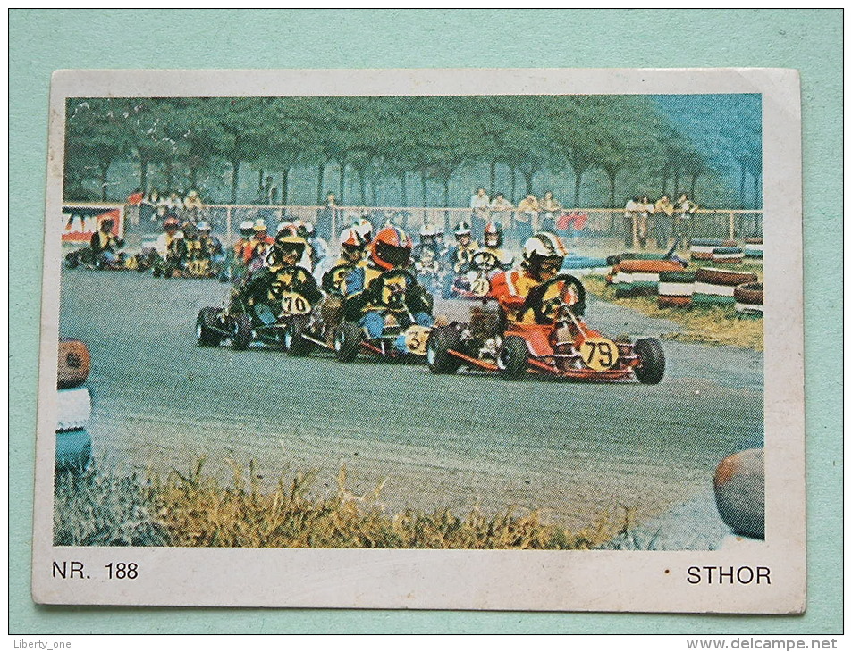 Go Kart / Karting - Goldstein / Sthor ( 7,5 X 5 Cm. ) Zelfklever / Sticker Nr. 186 En 187 ( Zie/voir Details Foto ) ! - Autres & Non Classés