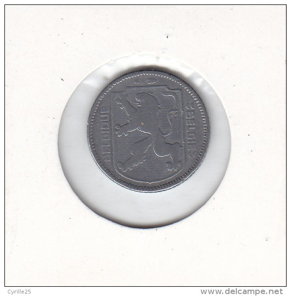 1 FRANC Zinc Léopold III 1941 FR/FL - 1 Frank