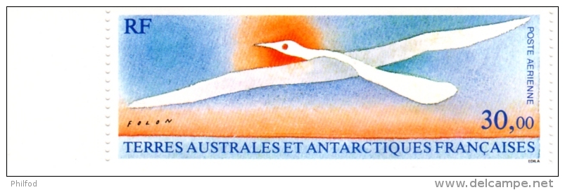 TERRES AUSTRALES Et ANTARCTIQUES  :   1990 - FOLON - Oiseau -  N° 114 - Neufs