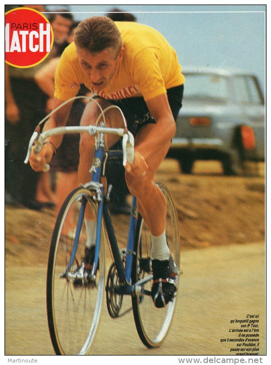 - Très Beau Paris Match Hors Série De 56 Pages ANQUETIL, Histoire D'un Géant - Nombreuses Photos - 209 - Ciclismo