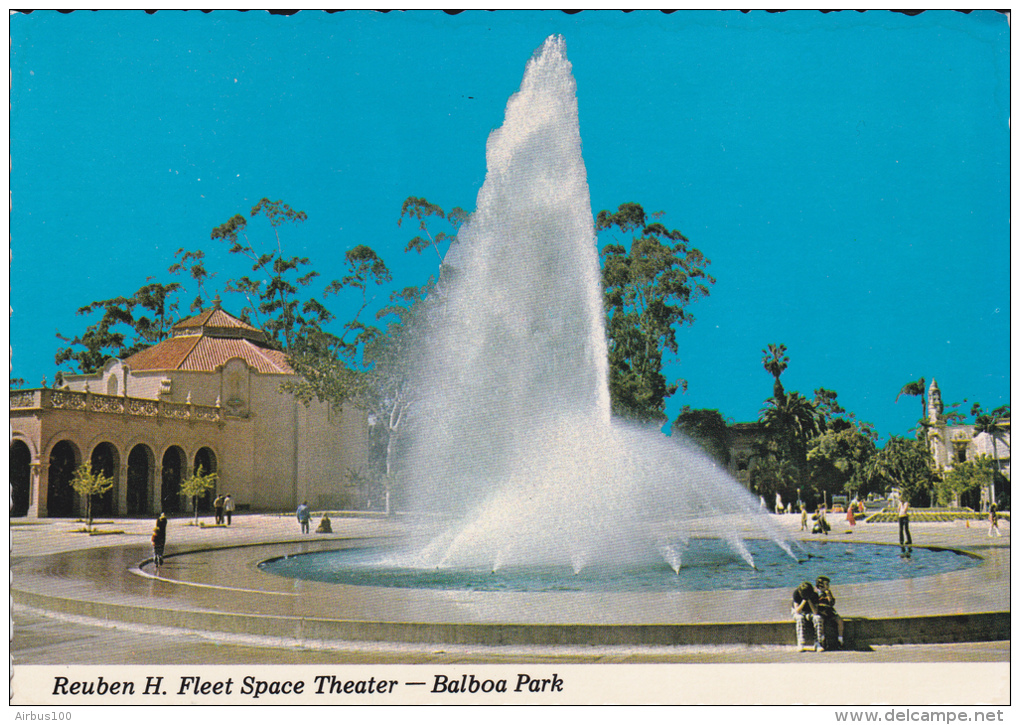 USA - San Diego - Reuben H. Fleet Space Theater - Balboa Park - 2 Scans - - San Diego