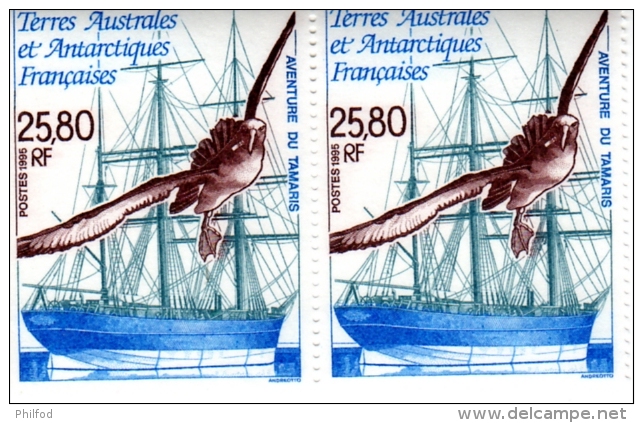 TERRES AUSTRALES Et ANTARCTIQUES  :   1995 -  L'AVENTURE DU TAMARIS - N° 201 - Unused Stamps