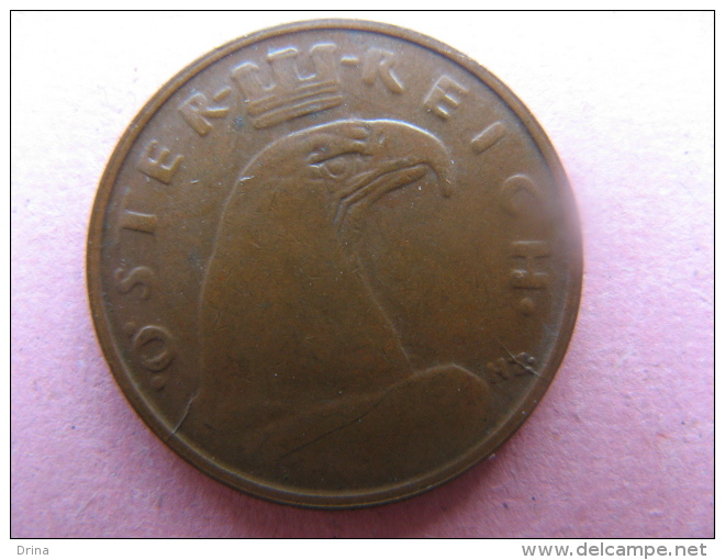 Coin Republic Of Austria 1 Groschen 1927 - Austria