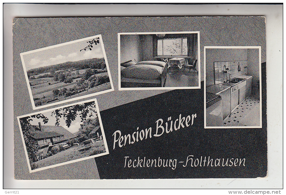 4542 TECKLENBURG - HOLTHAUSEN, Pension Bücker, 196... - Steinfurt