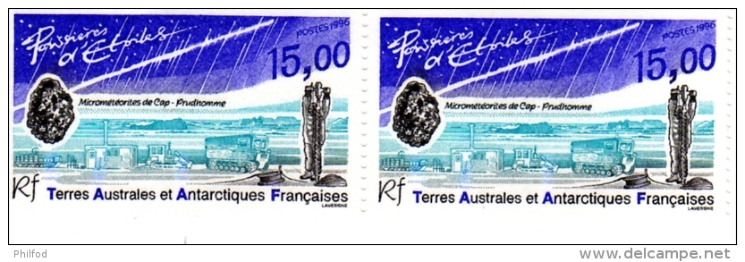 TERRES AUSTRALES Et ANTARCTIQUES  :   1996 -  Poussières D'étoiles Micrométéorites De Cap-Prudhomme - N° 210 - Neufs