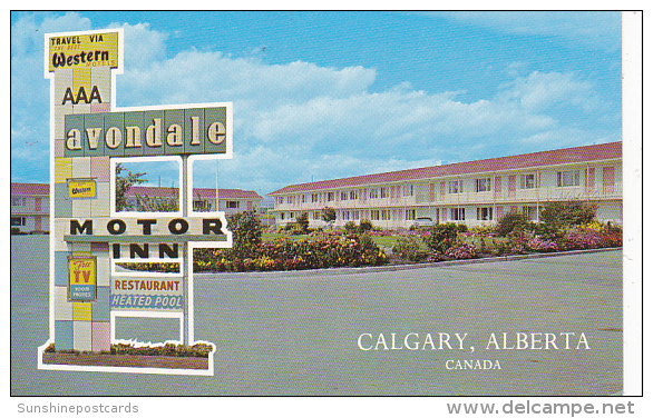 Canada Avondale Motor Inn Calgary Alberta - Calgary