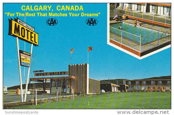 Canada West Valley Motel Calgary Alberta - Calgary