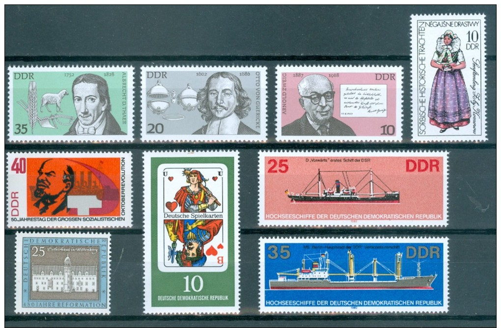 DDR - Lot Verschiedene Sondermarken Postfrisch (32) - Lots & Kiloware (mixtures) - Max. 999 Stamps