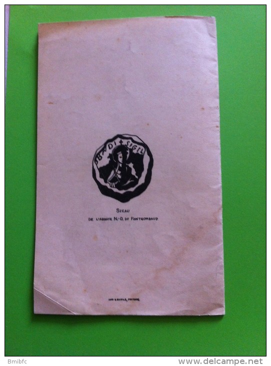 Petit Séminaire Saint Martin de Fontgombaud (Indre)  Distribution des Prix le Lundi 18 juillet 1927