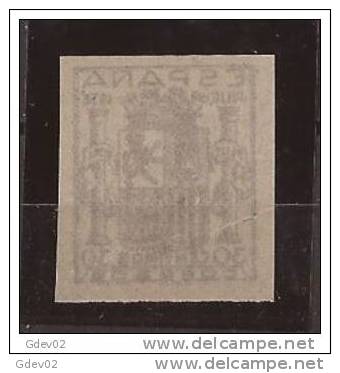 ESNE56-L4042TESSC.España. Spain Espagne.ESCUDO DE ESPAÑA.1936/7. (Ed NE 56**).sin Charnela.LUJO - Otros & Sin Clasificación