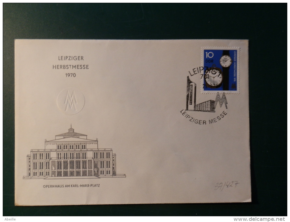 37/427  FDC   DDR - Horlogerie