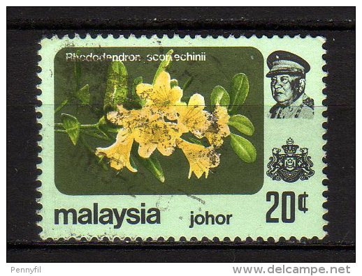 JOHOR - 1984 YT 166 USED SENZA FILIGRANA - Johore